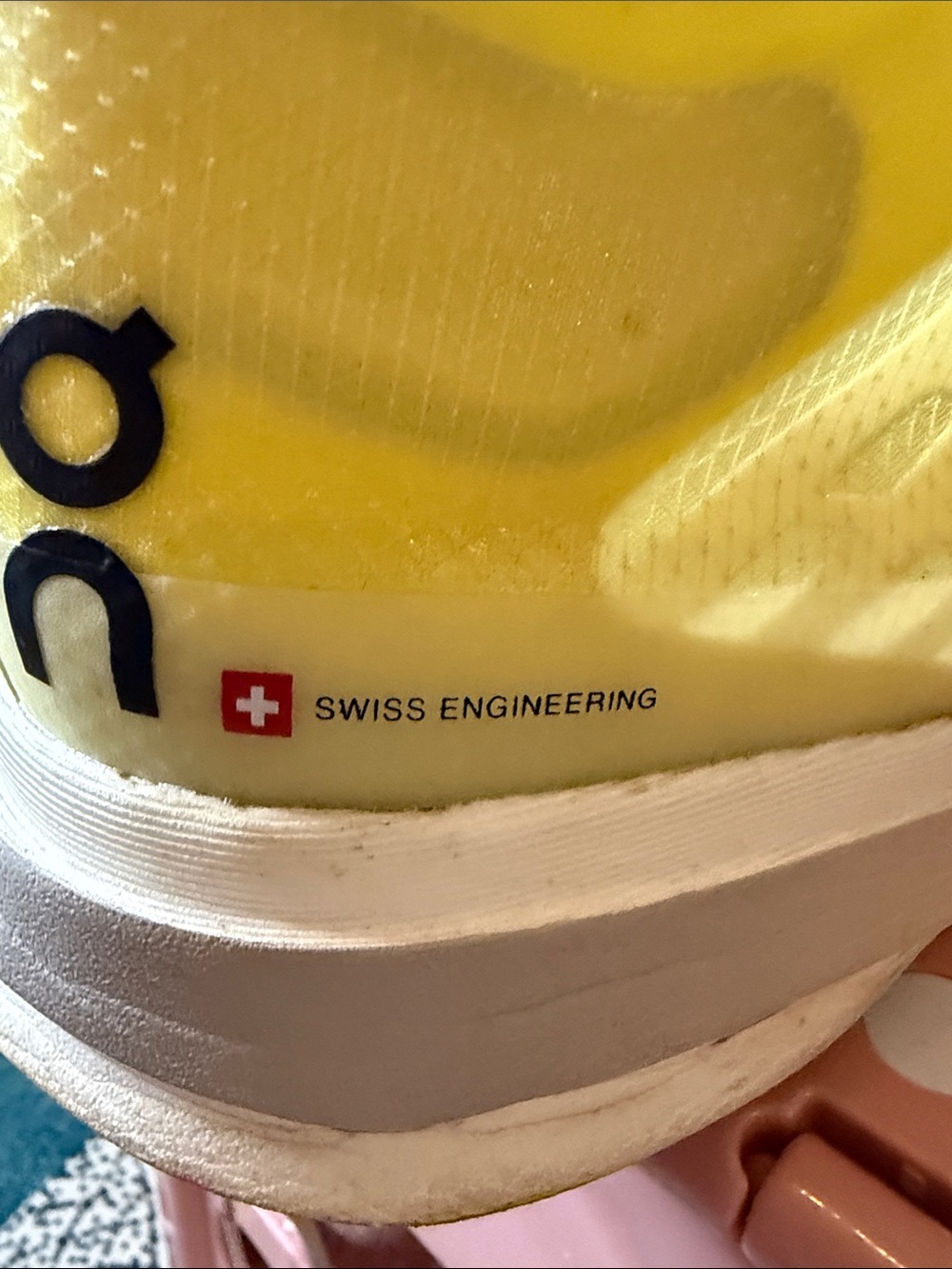 OnCloud CloudBoom Strike Women’s Running Shoes - Yellow - Picture 15 of 16